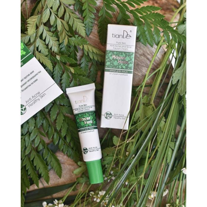 Cremă anti-acnee și cicatrici "Master Herb", 20 ml