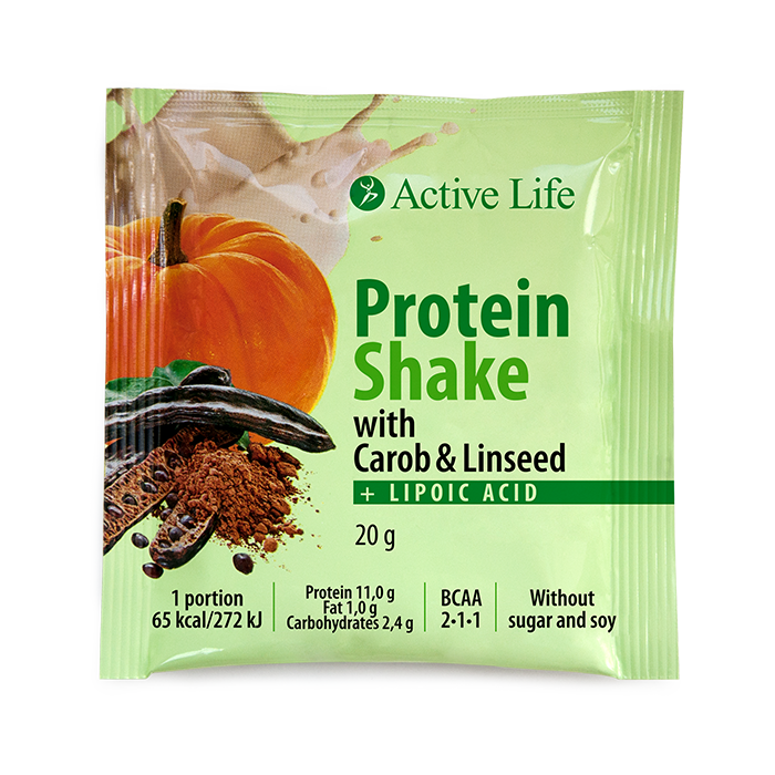 Shake proteic cu roșcove și semințe de in