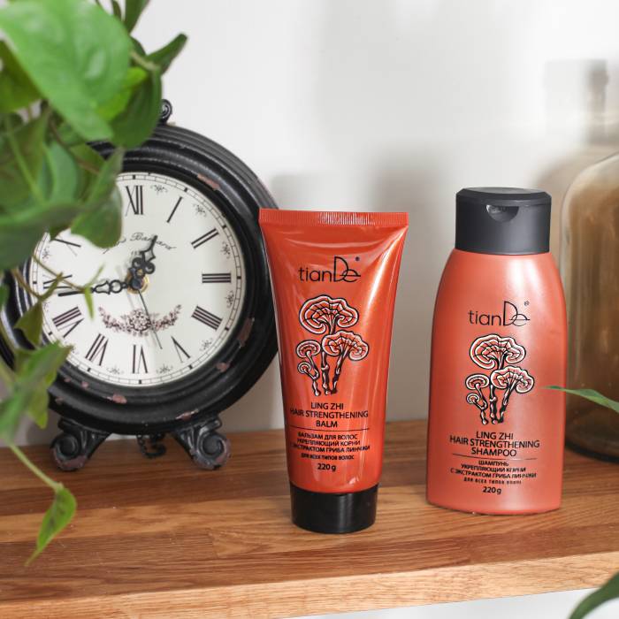 Balsam pentru întărirea părului cu extract de ganoderma, 220 g