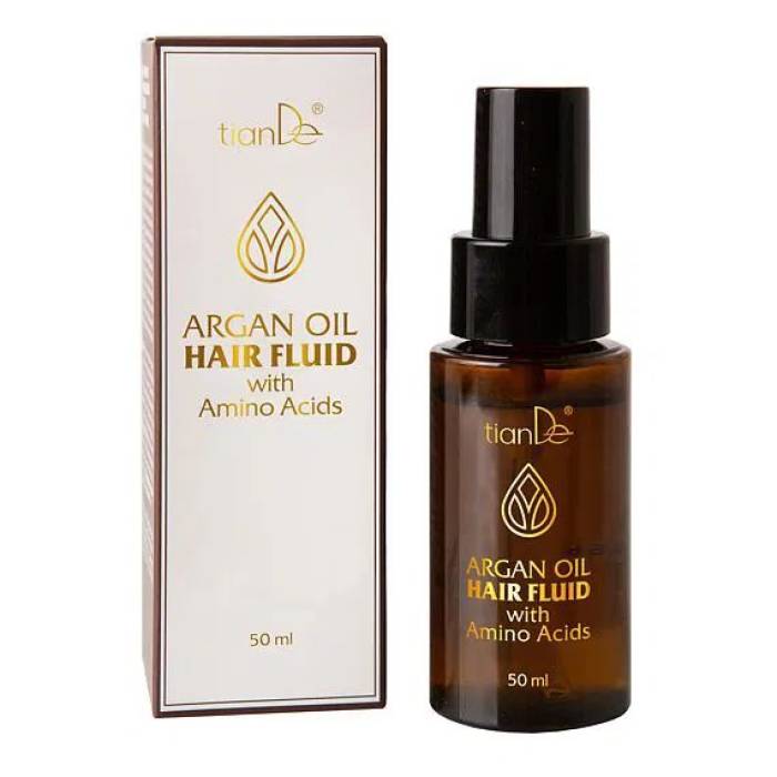 Fluid de păr cu ulei de argan și aminoacizi, 50 ml