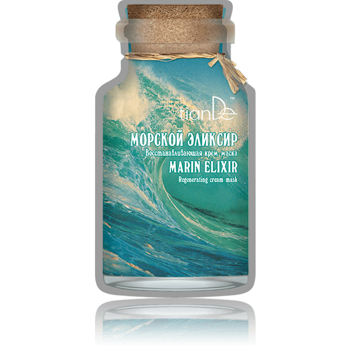 Mască cremă de zi regeneratoare " Elixir Marine ", 35g