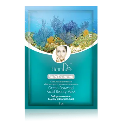 Masca-beauty de față cu alge marine, 1 buc