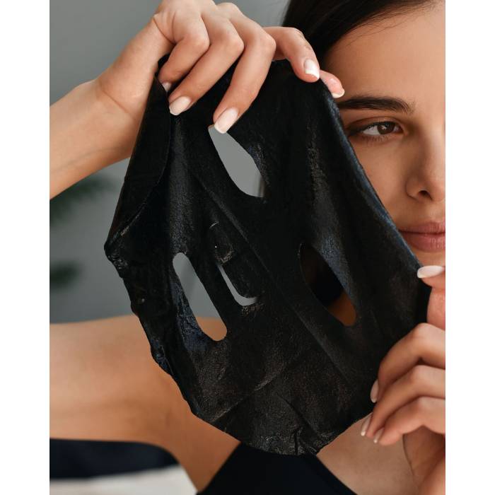 Mască-beauty de față „Briliant negru“, 1 buc