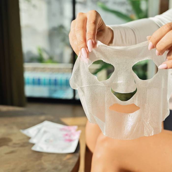 Mască de față hidratantă PGA cu Bujor și Gotu Kola, 1 buc