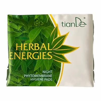 Absorbante pentru nopți critice „Energia plantelor”, 8 buc