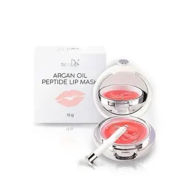 Mască de buze cu peptide și ulei de argan, 13 g