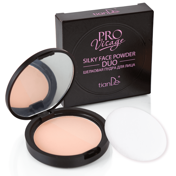 Pudră de față Duo, 10 g