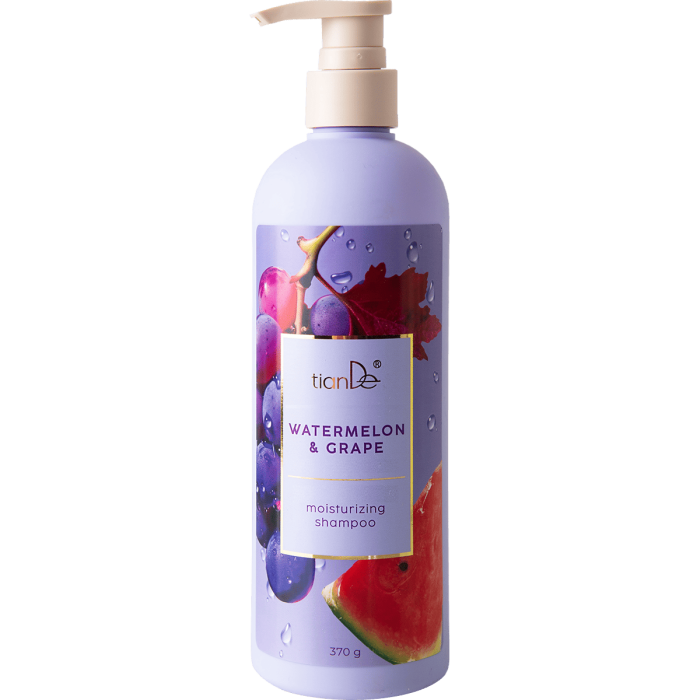 Șampon hidratant cu pepene verde și struguri, 370g