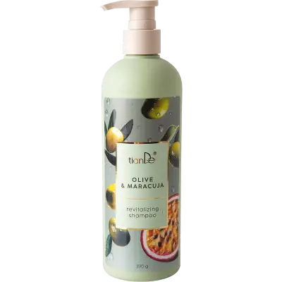 Șampon revitalizant cu măsline și fructul pasiunii, 370g